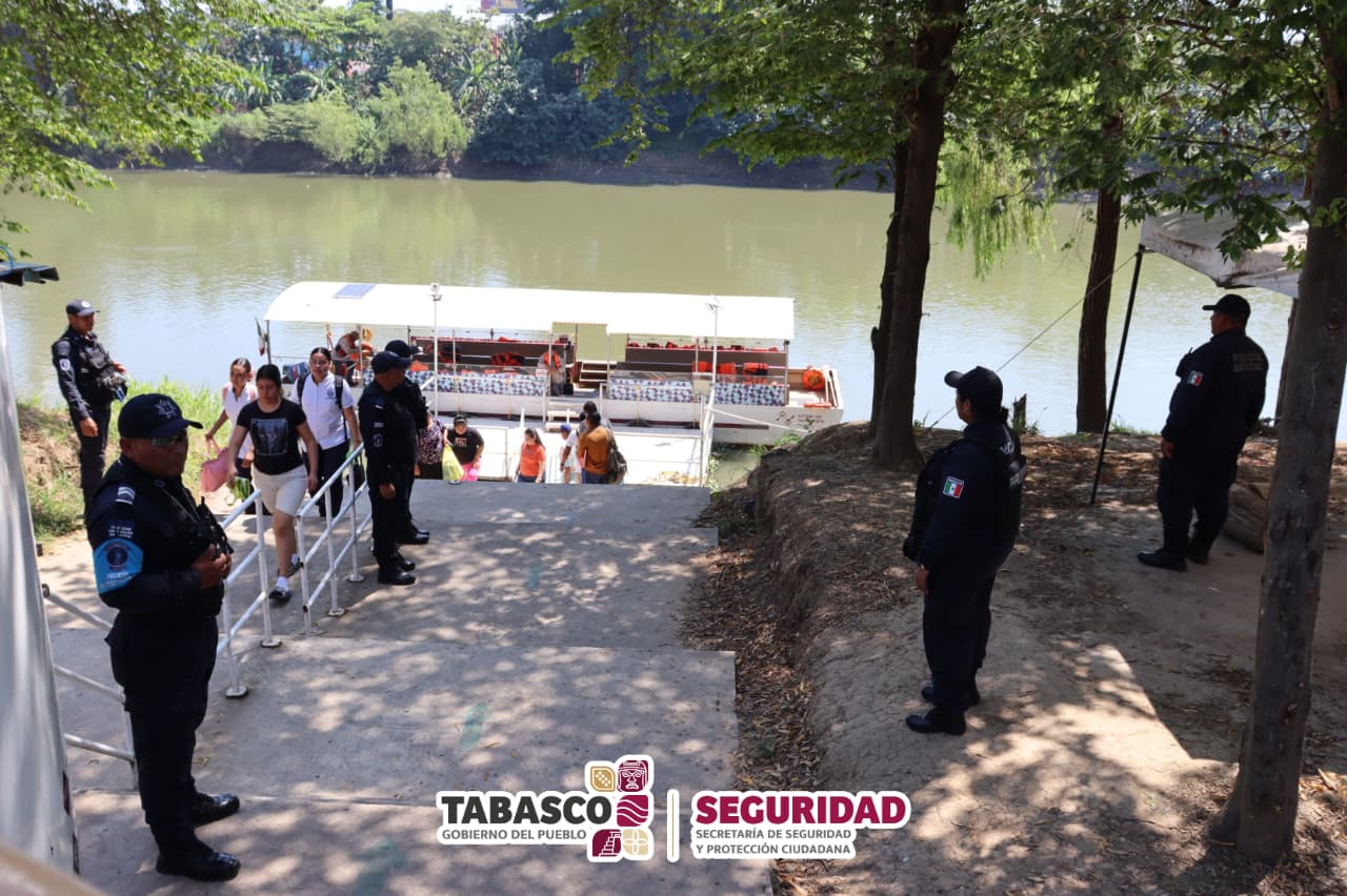 Refuerza SSPC la seguridad con el Operativo “Villahermosa Segura”.