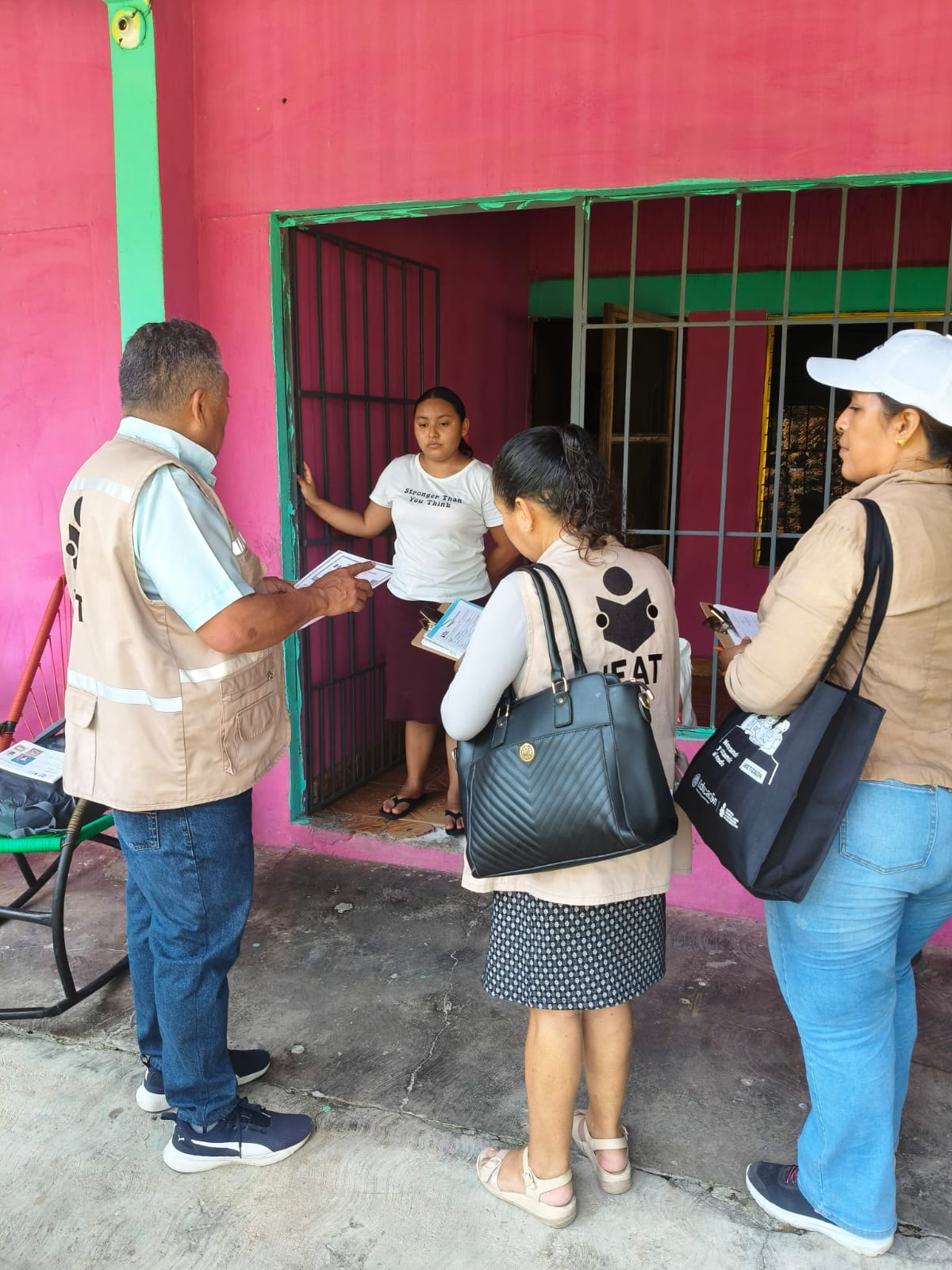 Arranca IEAT brigada educativa casa por casa para abatir rezago en nivel básico.
