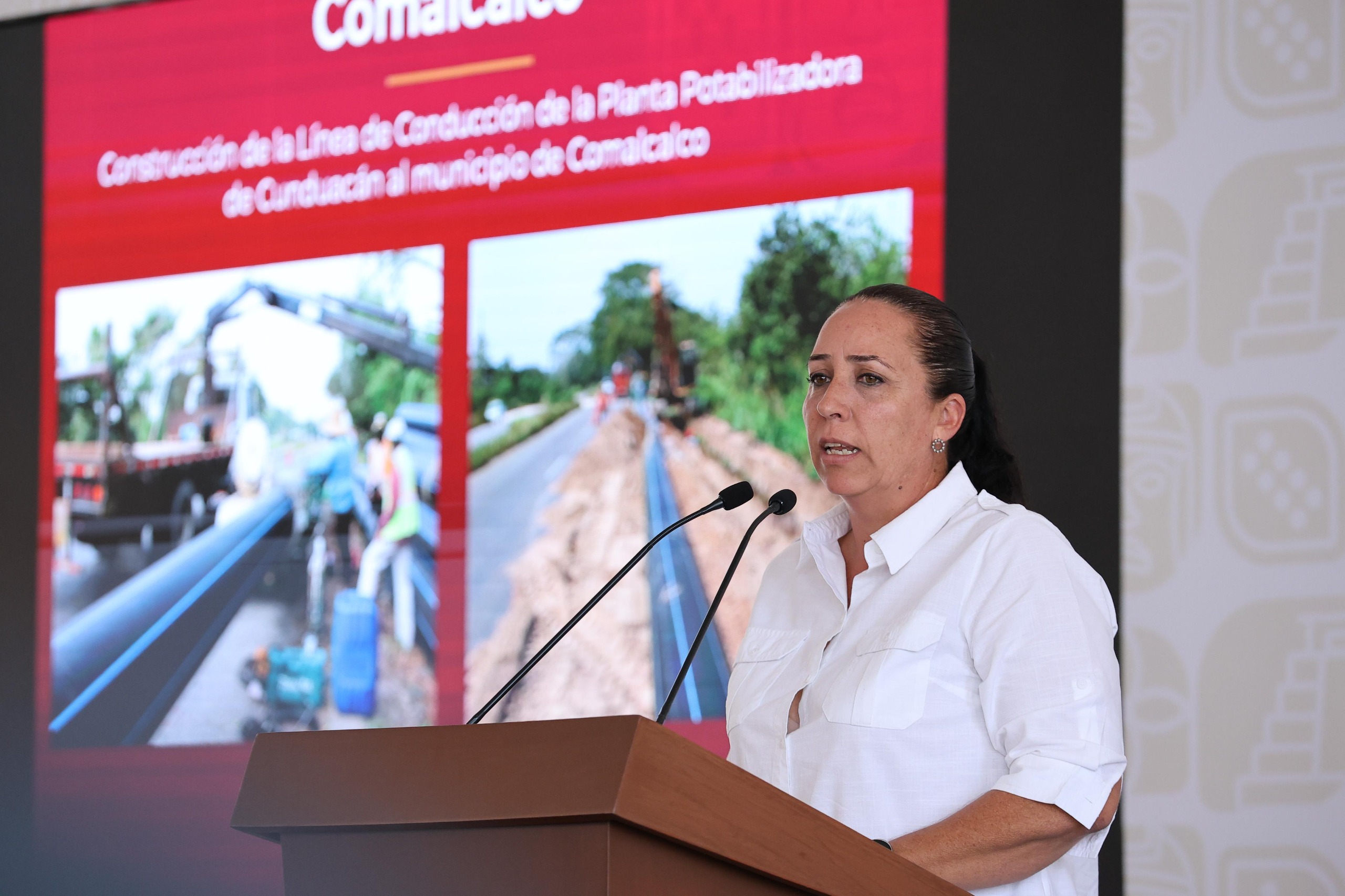 Con obras de infraestructura hidráulica Gobierno del Estado mejora servicios de agua potable y drenaje en beneficio de 220 mil habitantes; avanzan también obras de rehabilitación de caminos.