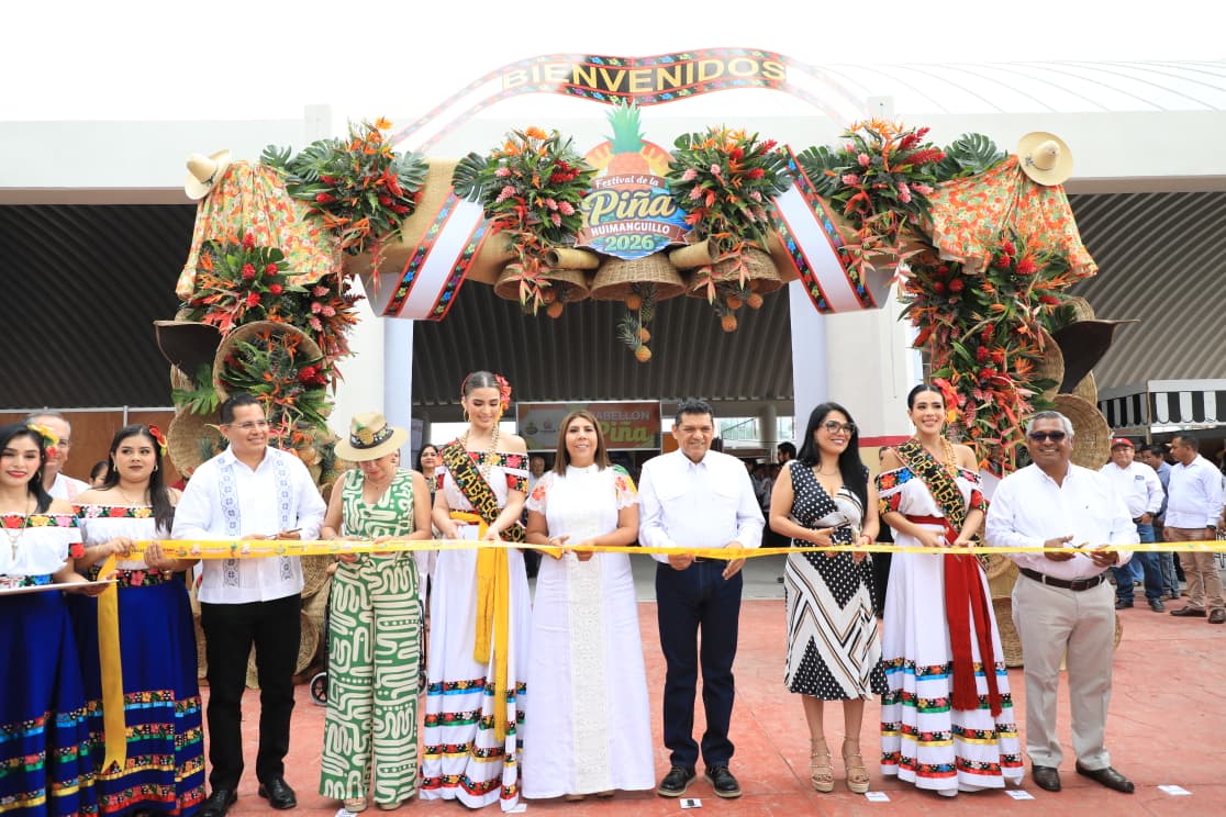 Huimanguillo, el “Gigante de Tabasco”, ¡está de fiesta!; inaugura el Gobernador Festival de la Piña 2026.