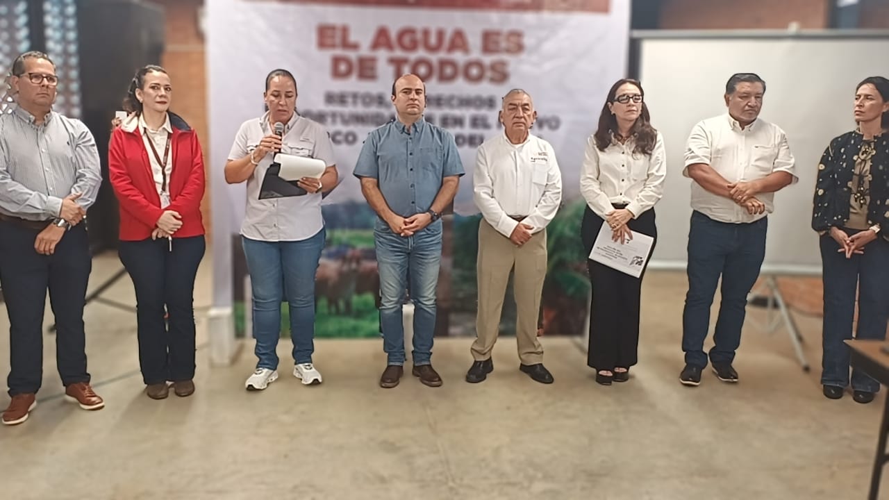 Conagua impulsa la transformación hídrica y la tecnificación del campo ante nuevo marco jurídico en Tabasco.