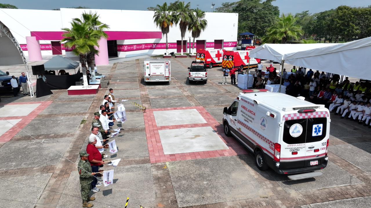 Gobierno del Estado pone en marcha operativo Vacaciones Seguras; Tabasco garantiza condiciones de paz para que todas y todos disfruten del Edén de México: Javier May.