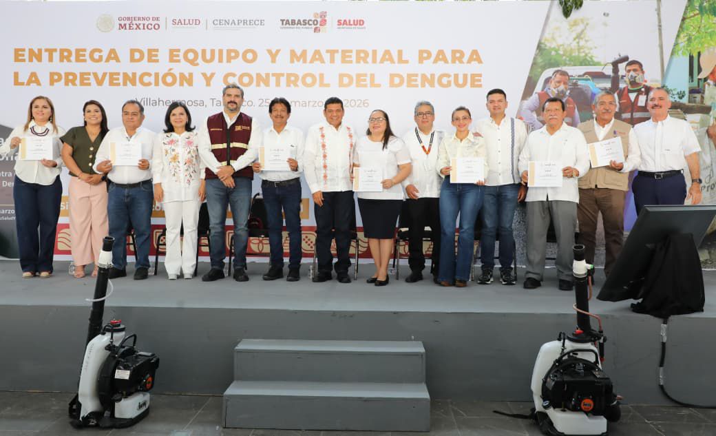 Gobierno del Estado pone en marcha Primera Jornada Nacional de Lucha contra el Chikungunya y Dengue 2026.