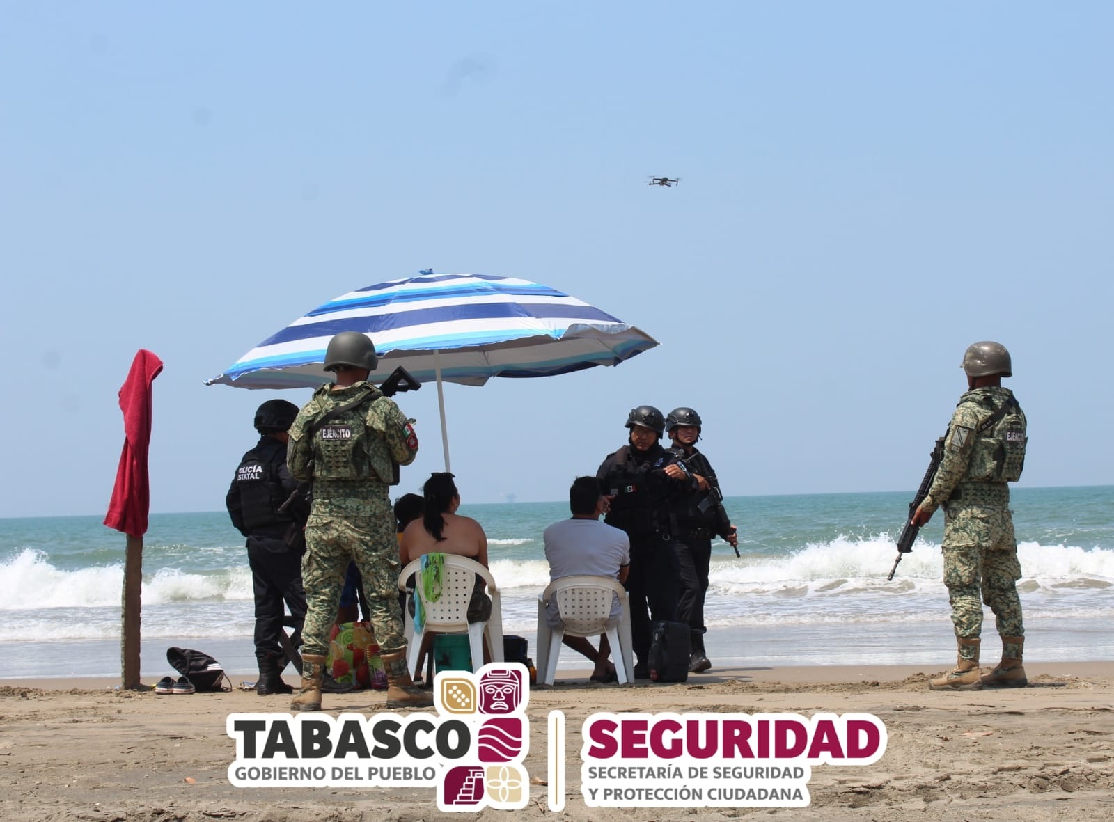 Mantiene la SSPC el Operativo “Vacaciones Seguras 2026”.