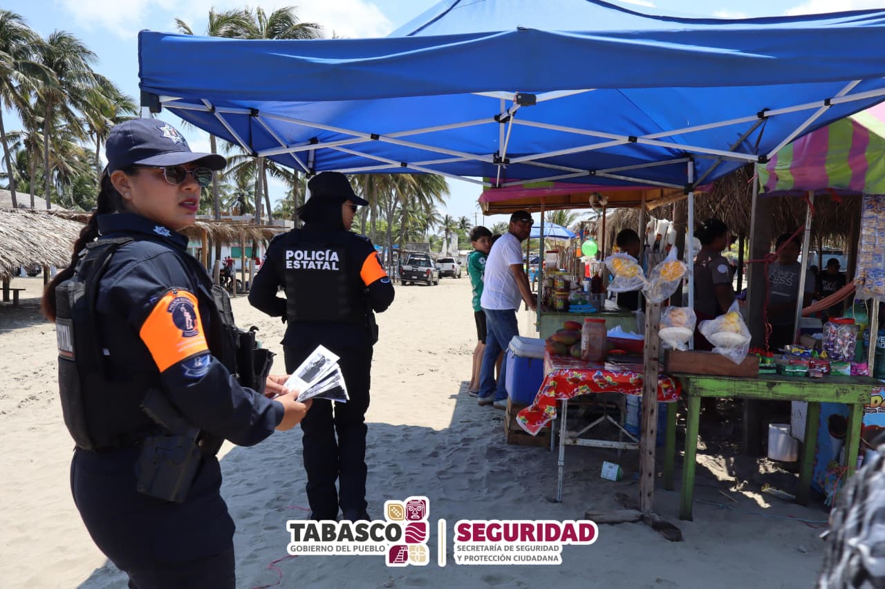 SSPC refuerza la proximidad social en playas durante el Operativo «Semana Santa 2026».