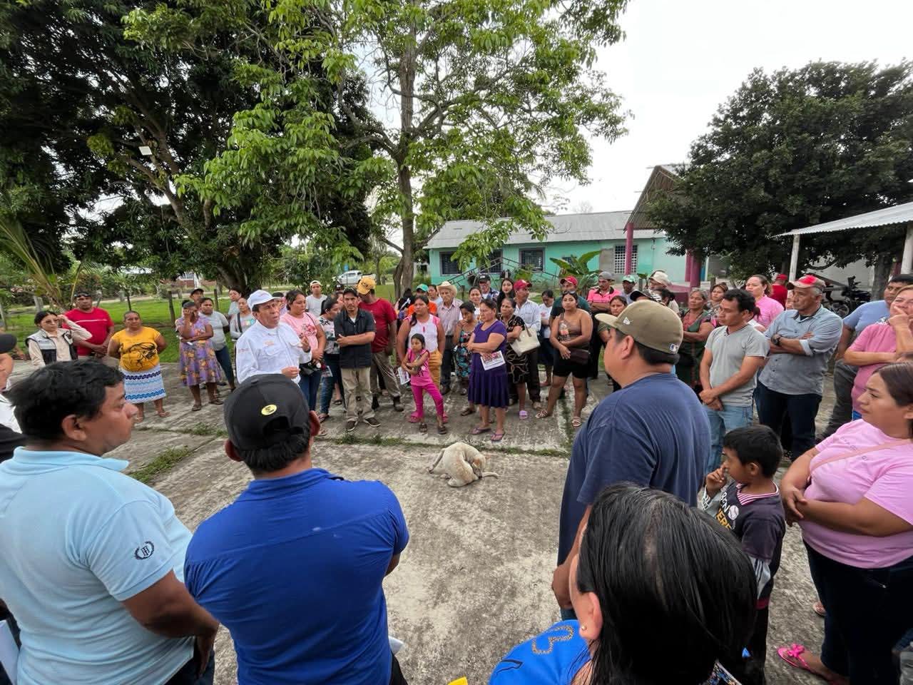 Impulsa Huimanguillo dialogo entre habitantes y la Coordinación del Corredor Interoceánico