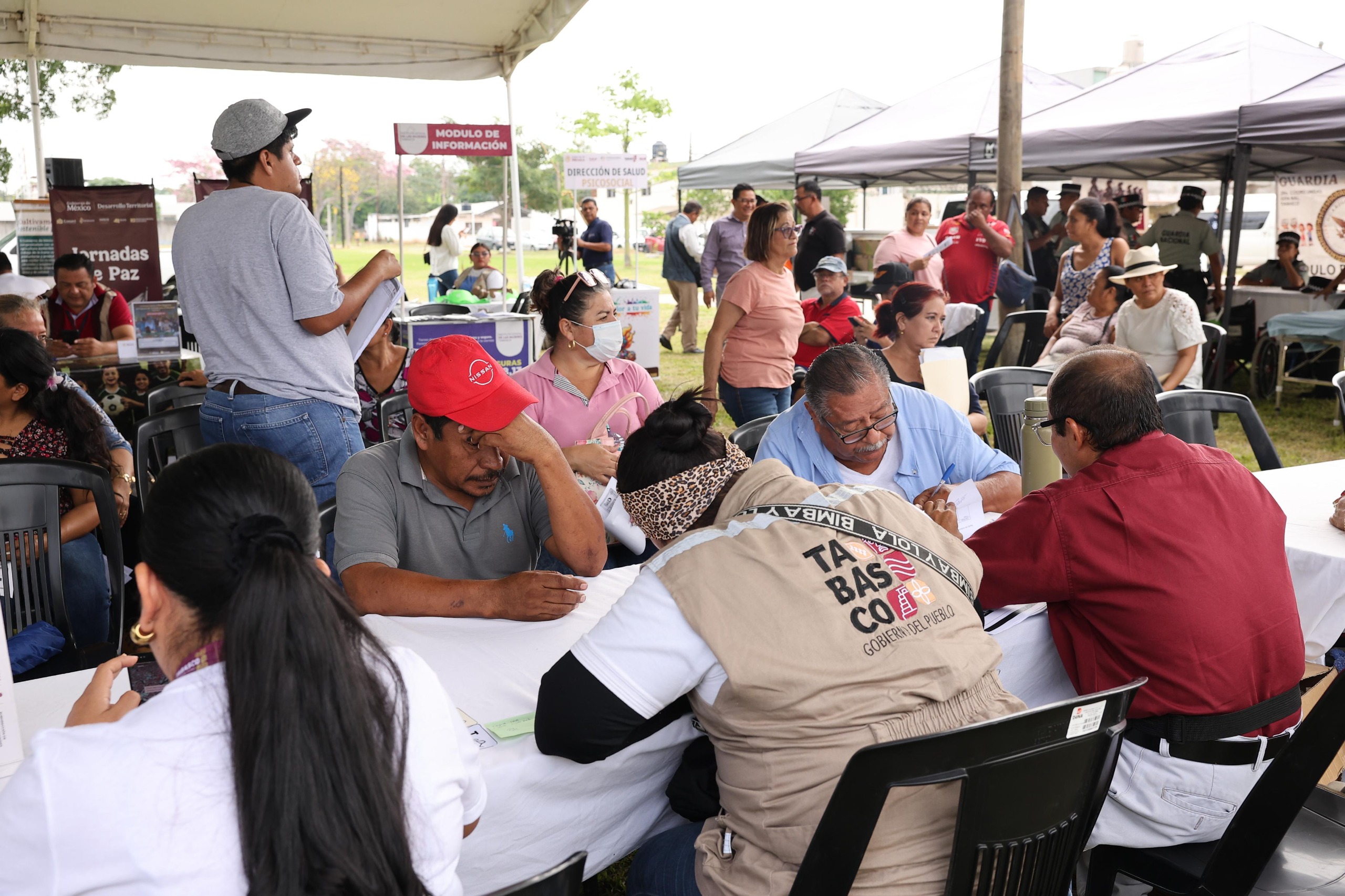 Jornadas de Paz acercan beneficios a más de 5,200 hogares de comunidades marginadas, en lo que va de 2026.