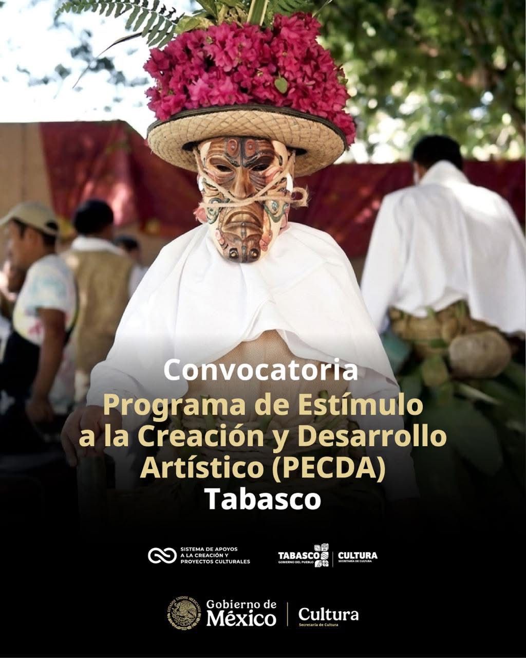 Las Secretarías de Cultura del Gobierno de México y de Tabasco abren la Convocatoria PECDA Tabasco 2026.