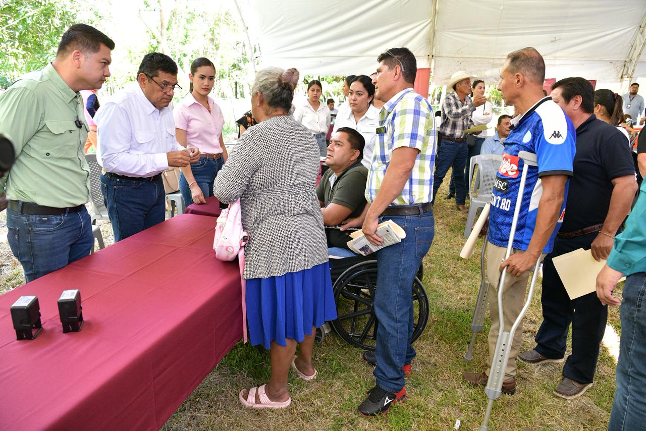 Desde El Guayo, Comalcalco, Javier May reafirma compromiso con los más necesitados; logros de la transformación se han alcanzado porque “se acabó la corrupción”, sostiene.