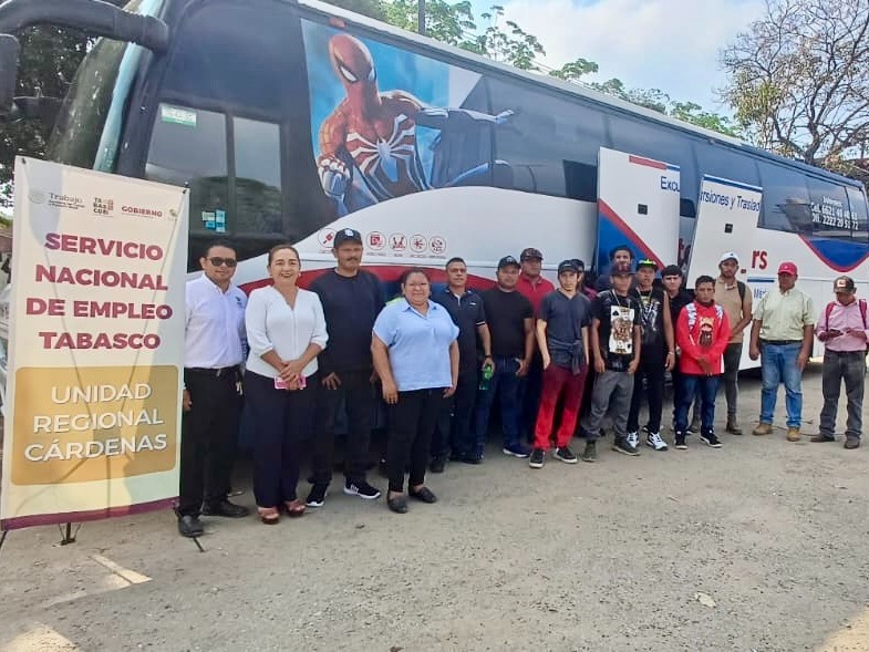 Promueve SNE Tabasco movilidad laboral agrícola hacia Sonora.