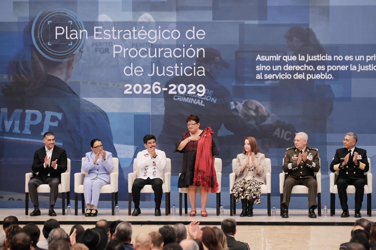 Asiste Javier May a presentación de Plan Estratégico de Procuración de Justicia 2026-2029; baja incidencia delictiva por trabajo coordinado con gobiernos estatales reconoce FGR.
