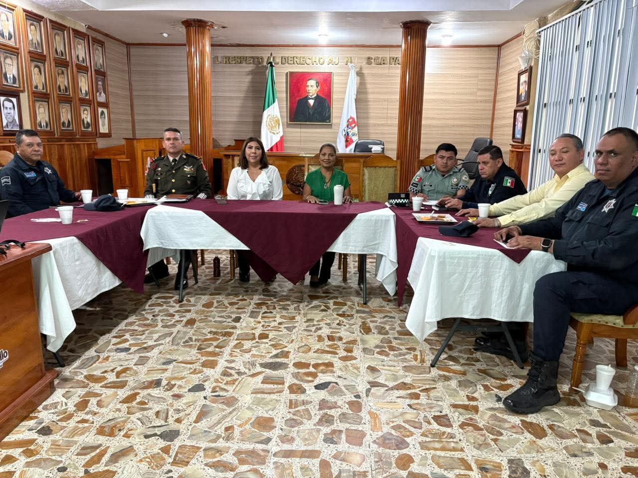 Refuerza Huimanguillo operativos desde la Mesa de Seguridad