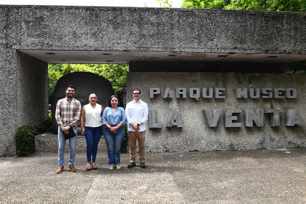 Autoridades realizan visita técnica al Parque Museo La Venta para verificar bienestar de fauna.