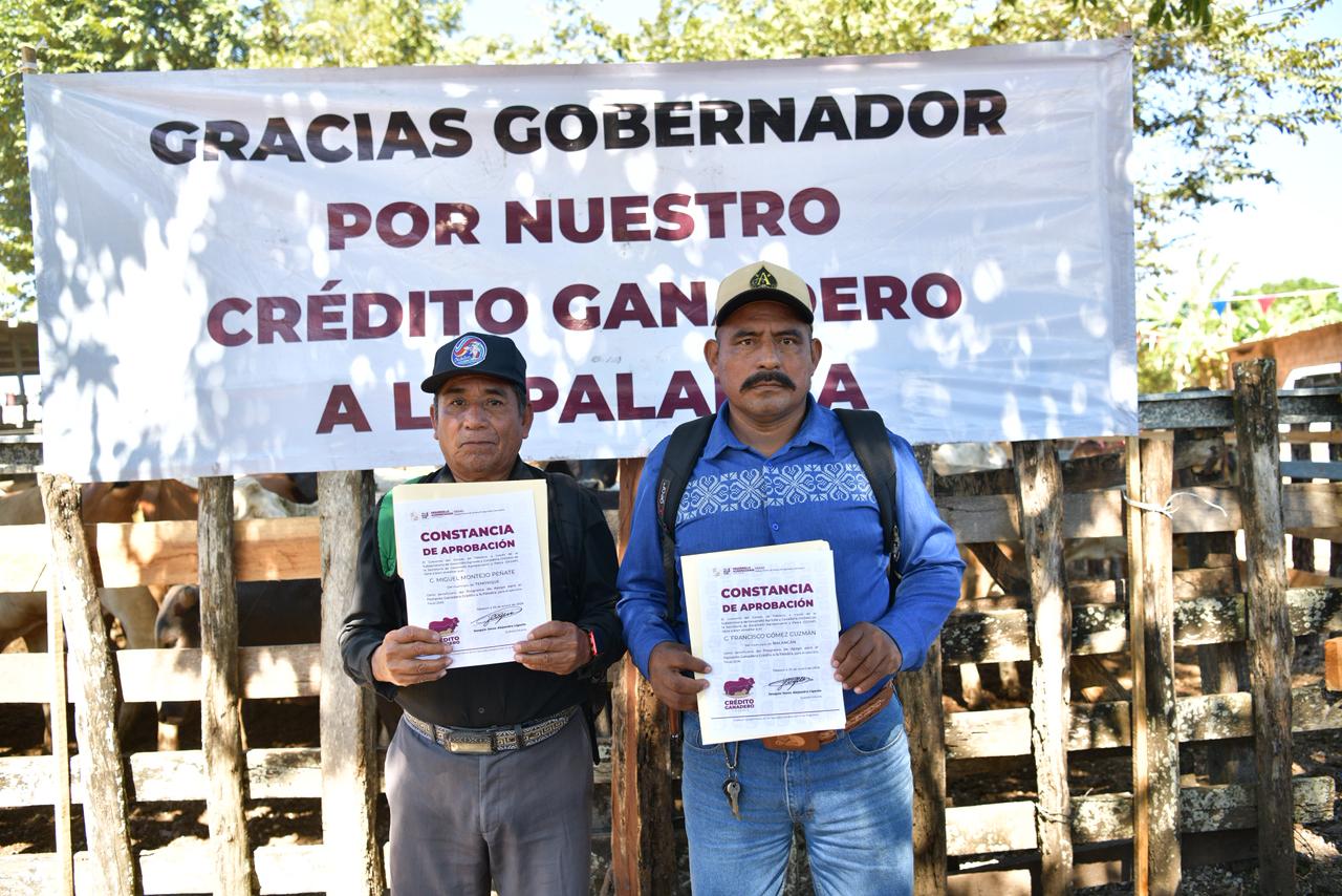 Testimonios reales reflejan el impacto del Crédito Ganadero a la Palabra en Tabasco.