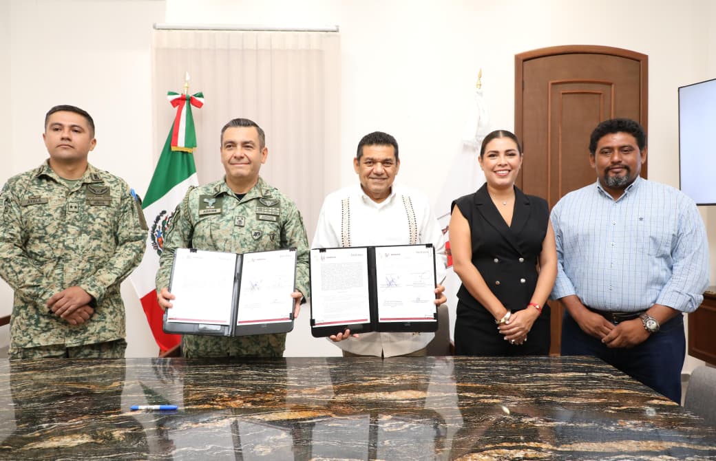 Gobierno del Estado y Defensa suman esfuerzos para la producción de plantas y la reforestación en Tabasco.