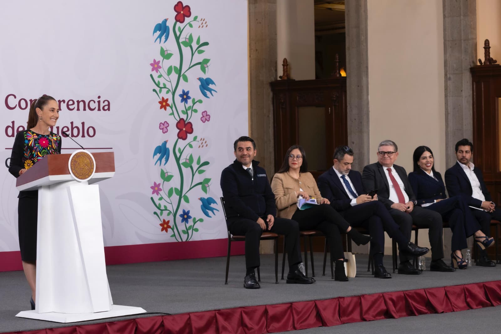 Se destinan cerca de 12 mil mdp para evitar inundaciones; hay 23 mil obras de agua potable y drenaje en prácticamente todos los municipios del país: Claudia Sheinbaum.