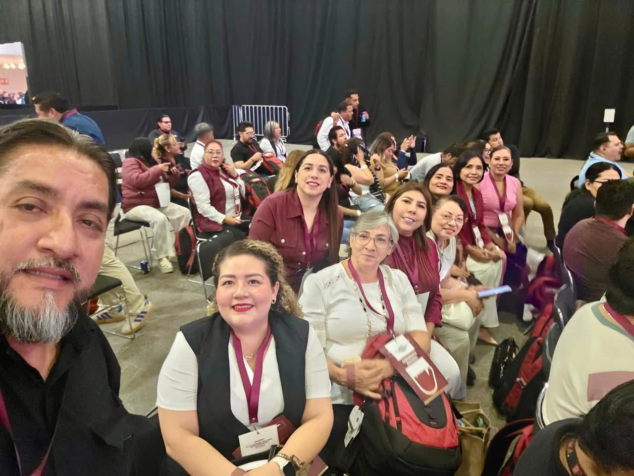 Apoya Mari Luz decisiones en bienestar del pueblo durante Congreso Nacional de Morena