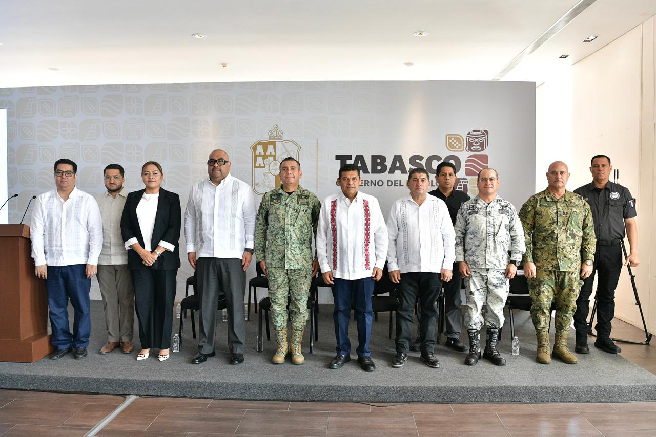 Estrategia de seguridad da resultados en Tabasco: bajan homicidios, robos y percepción de inseguridad.