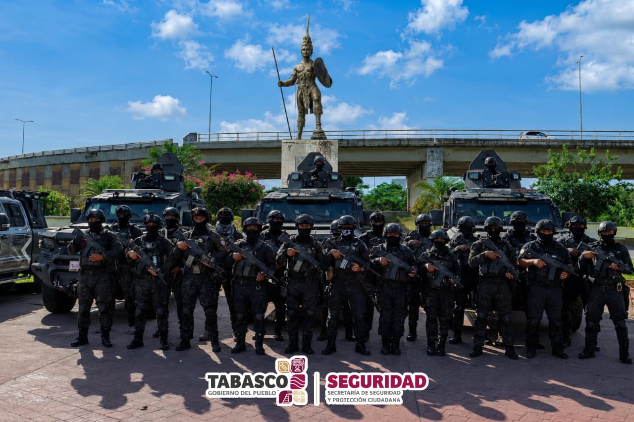 Tabasco continúa avanzando en su estrategia integral por la seguridad con acciones coordinadas y resultados contundentes.