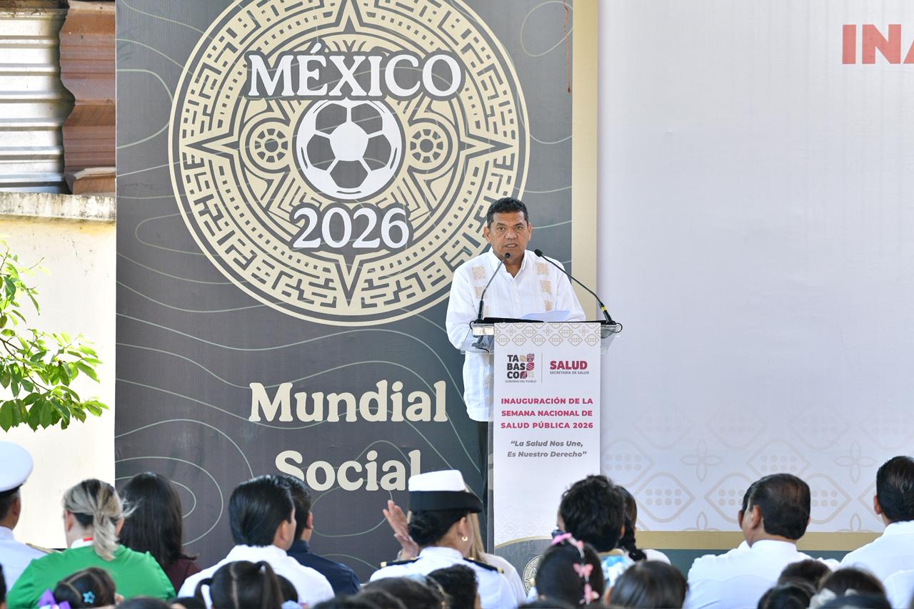 En marcha Semana Nacional de Salud; se aprovechará fiesta mundial del futbol para promover cohesión social y una vida saludable: Javier May.