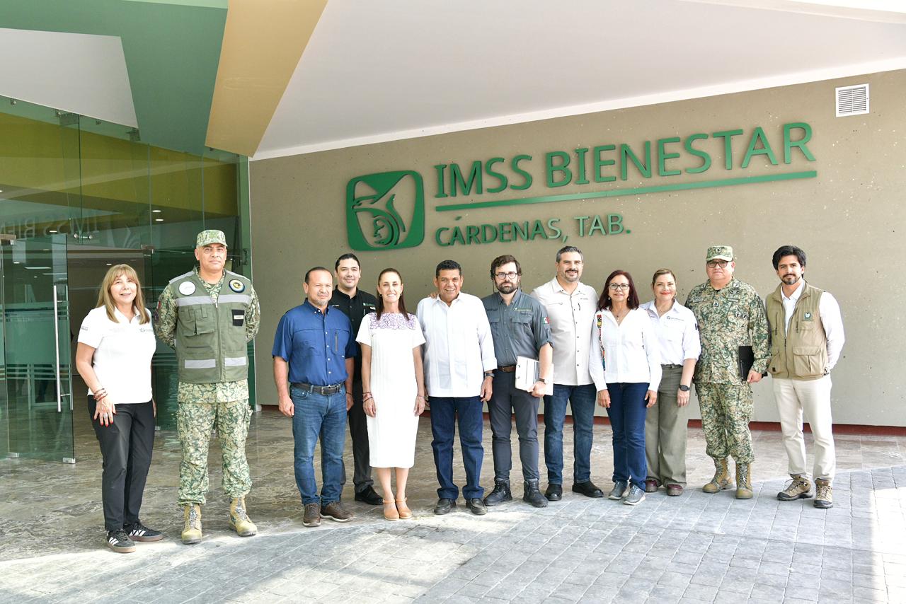 Hospital de Cárdenas ahora es símbolo de esperanza, agradecen ciudadanos a la presidenta Claudia Sheinbaum y al Gobernador Javier May.