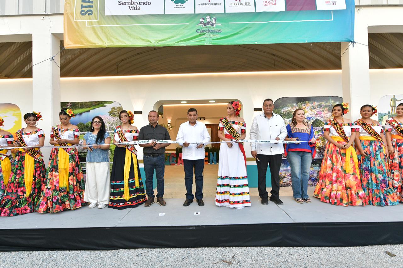 Inaugura Javier May, Feria Cárdenas 2026; fiesta concluye el 7 de junio.