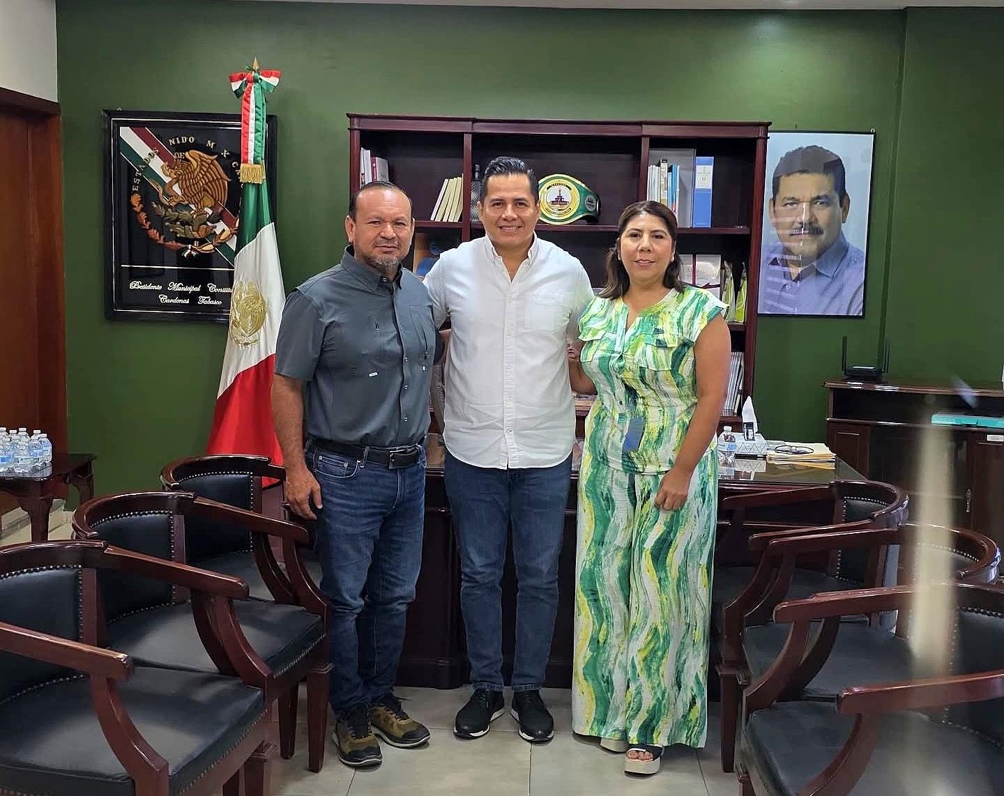 Unen fuerzas Huimanguillo y Cárdenas en beneficio de las familias