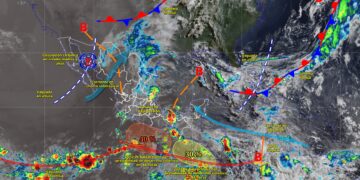 Prevalecerá el Temporal de lluvias en la mayor parte de la República Mexicana.