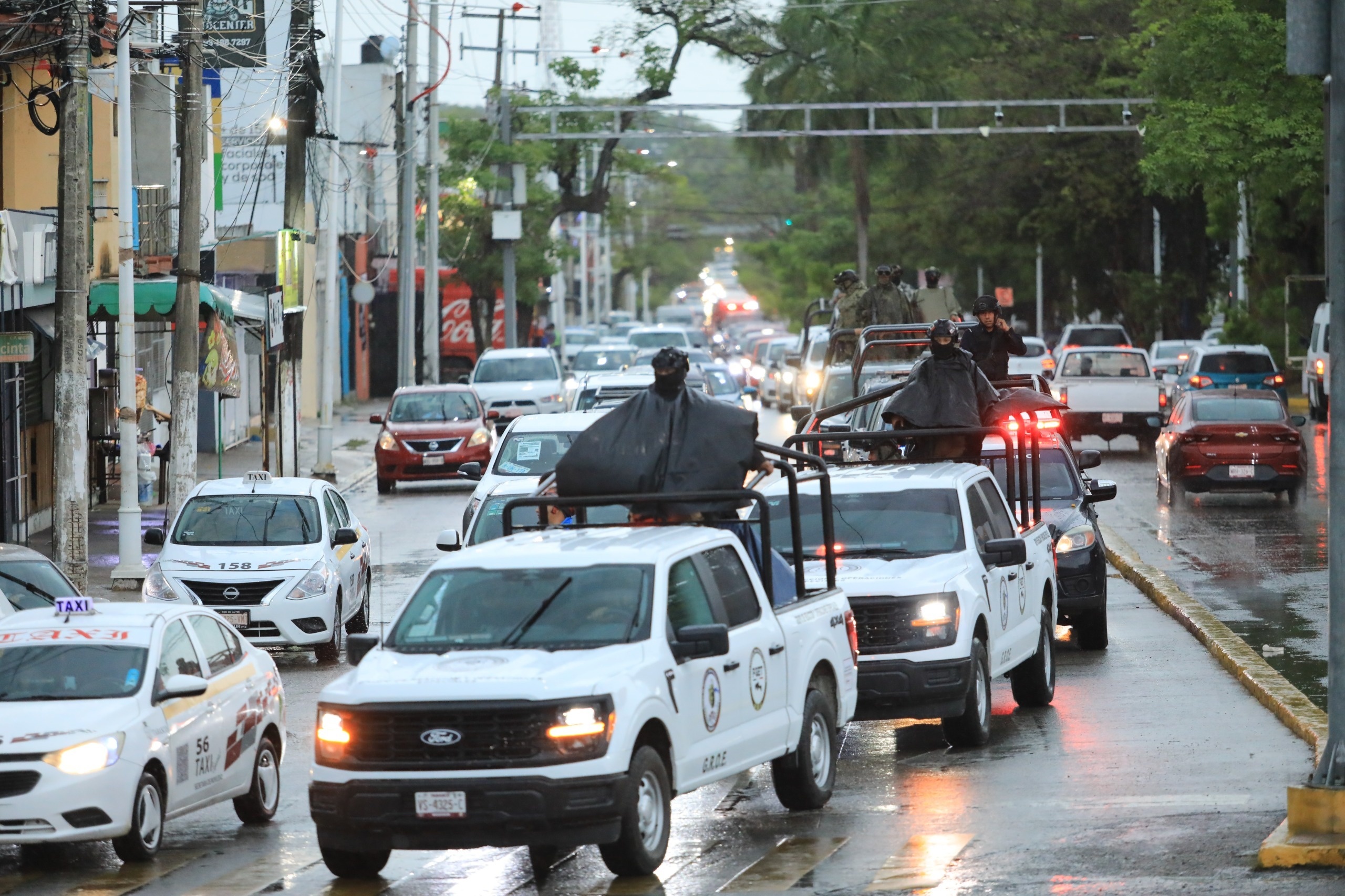 Acciones de vigilancia y proximidad social de la FIRT Olmeca dan tranquilidad, afirman familias villahermosinas.