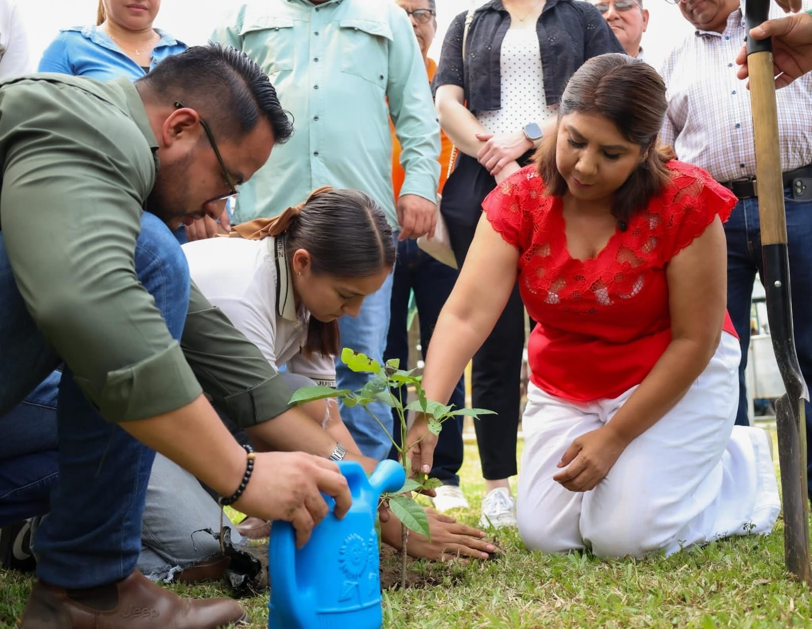 Fomenta Marí Luz protección al medio ambiente en Huimanguillo