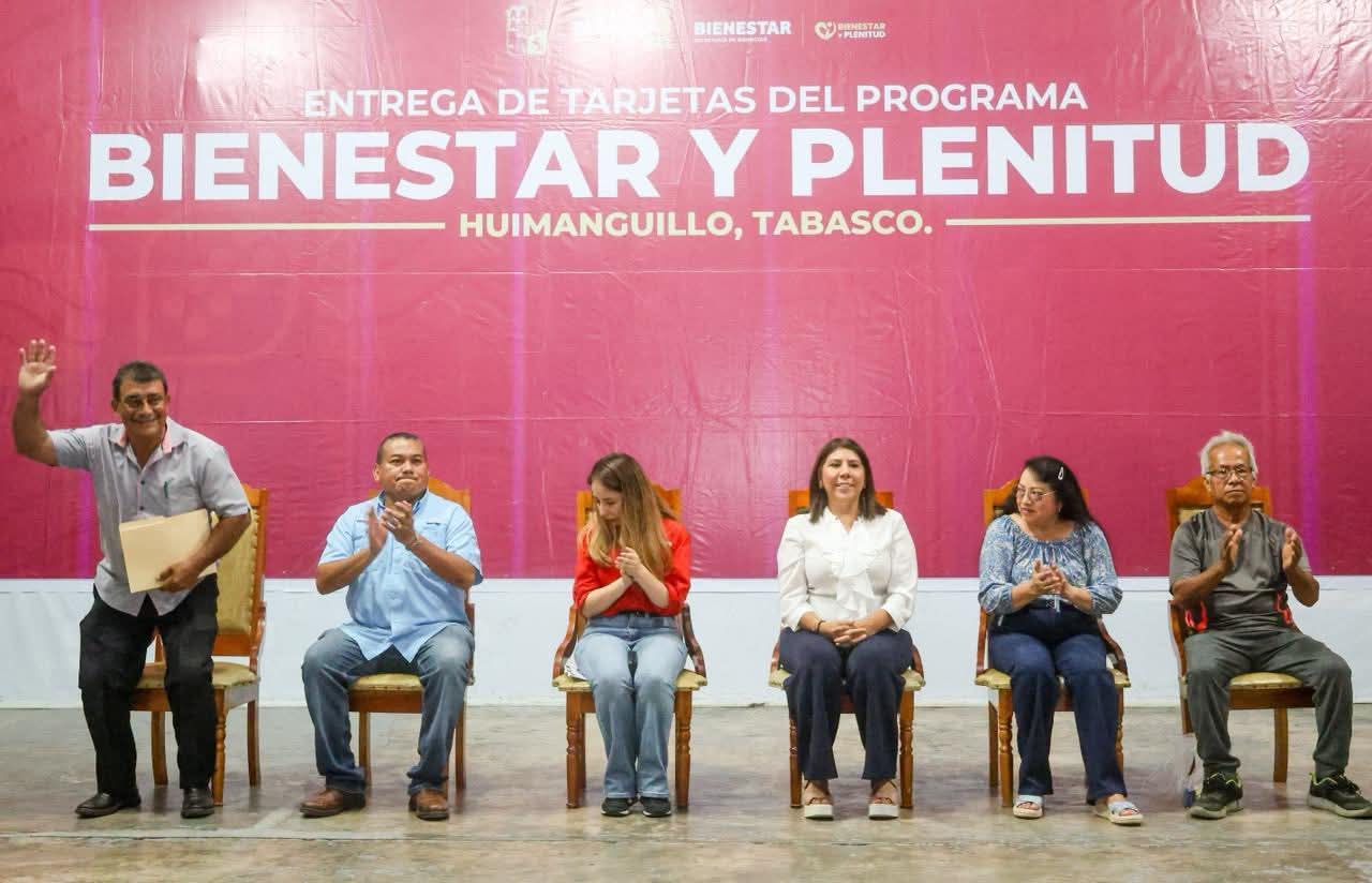 Respalda Huimanguillo avances en el programa Bienestar y Plenitud