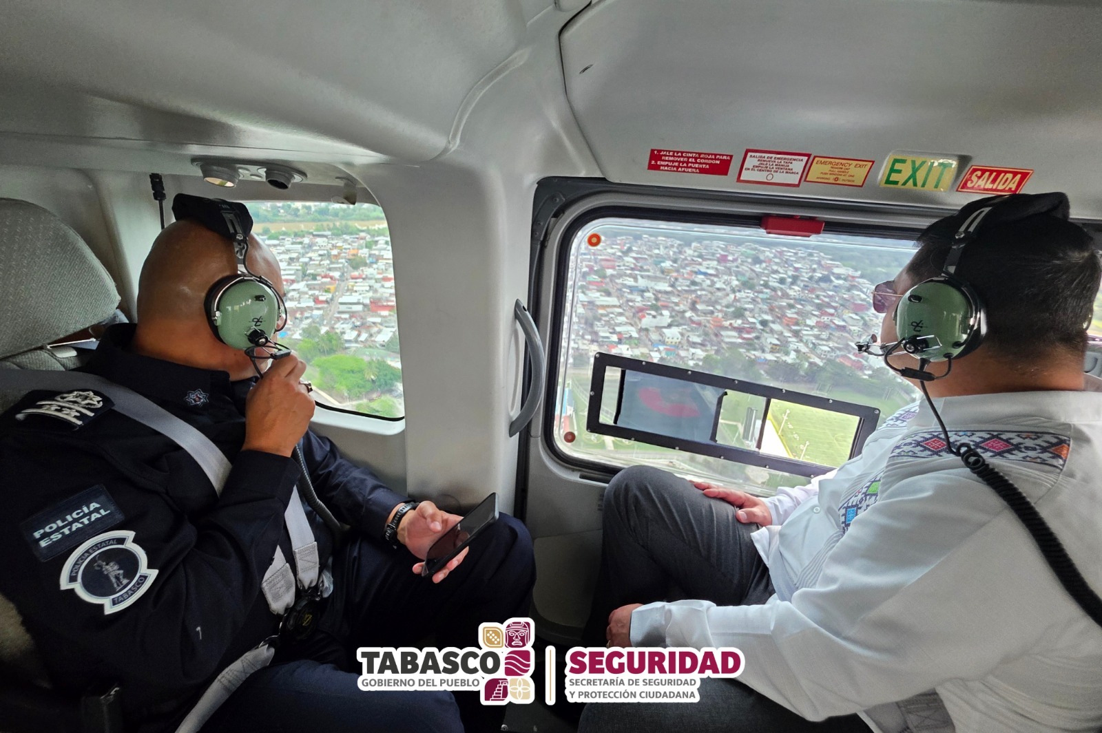 SSPC refuerza labores de vigilancia aérea para fortalecer la seguridad ciudadana.