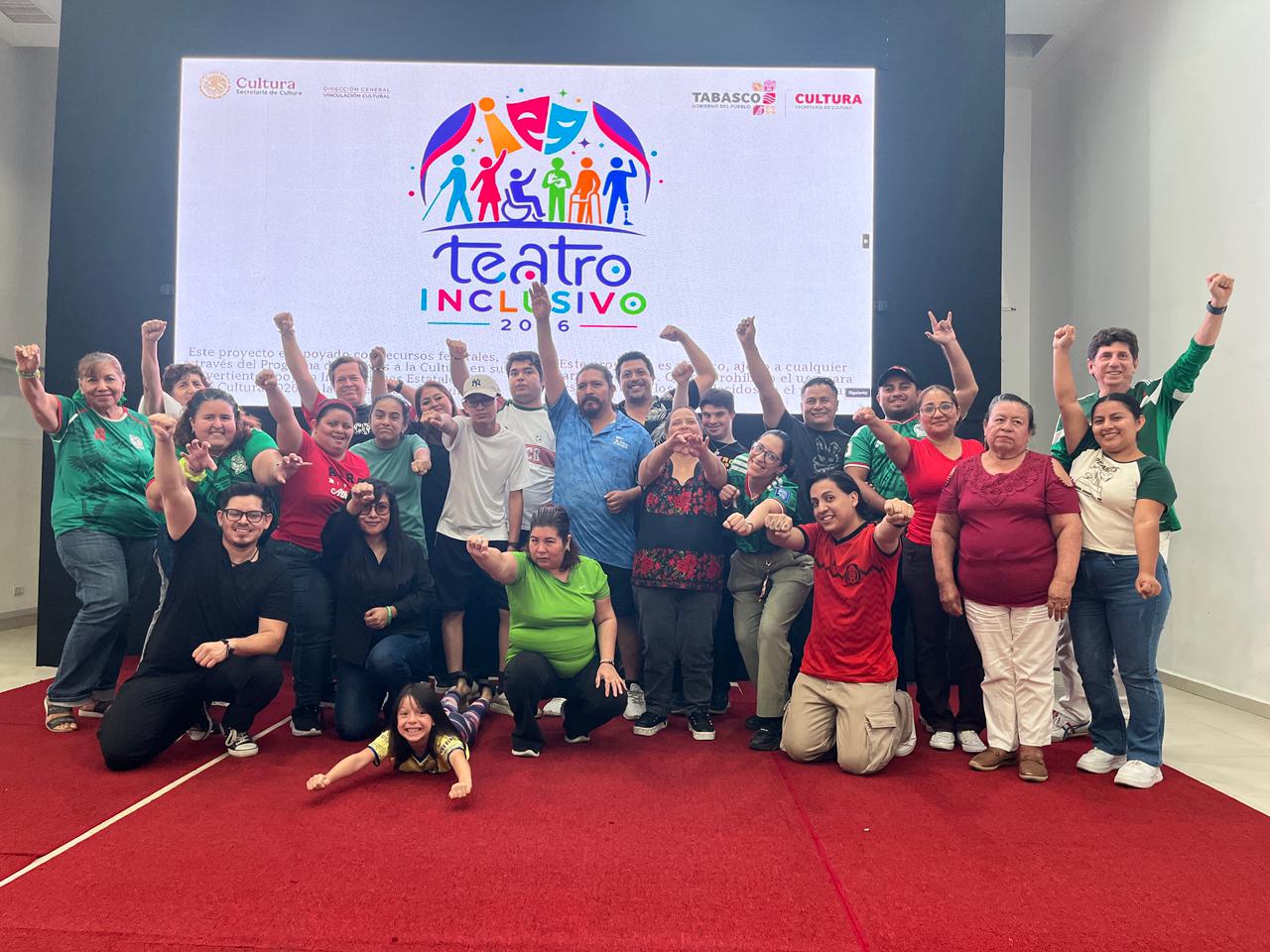 Inicia Taller de Teatro Inclusivo en el Centro Cultural Quinta Grijalva para fortalecer la participación artística y cultural de todas y todos.