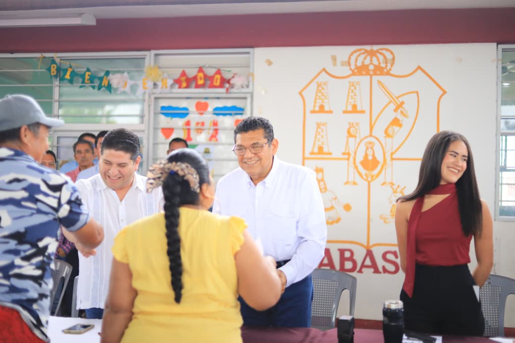 Llega Gobierno de Javier May a Tacotalpa para brindar servicios a las familias directamente en territorio.