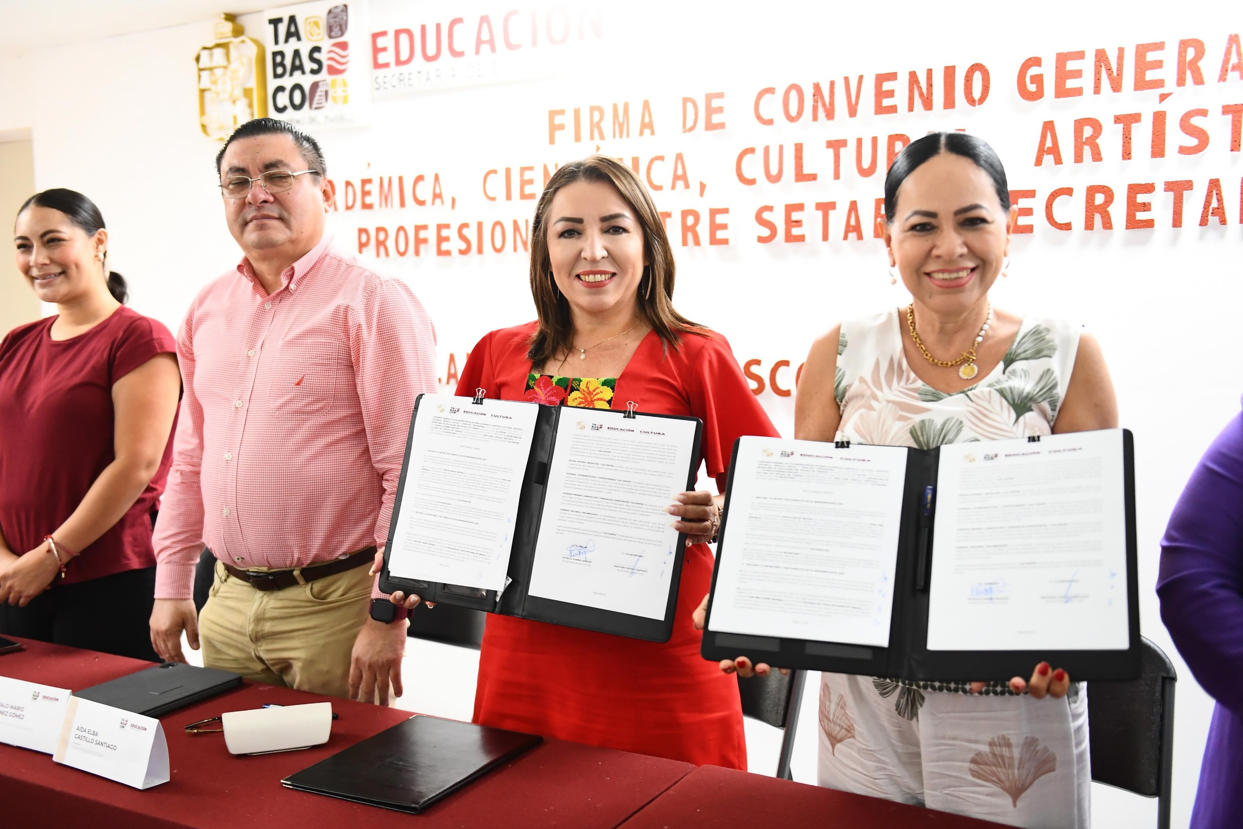 Fortalecen Cultura y Educación acciones conjuntas en favor del desarrollo de Tabasco.