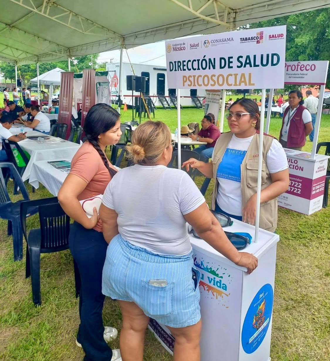 Fortalece sector salud acciones para prevenir enfermedades mentales en Tabasco.