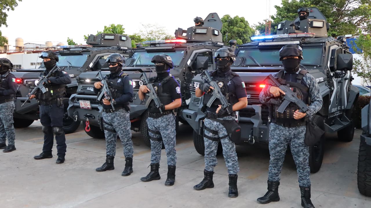 Continúa SSPC con recorridos preventivos del Grupo Especial «Tabscoob» en el municipio de Centro.