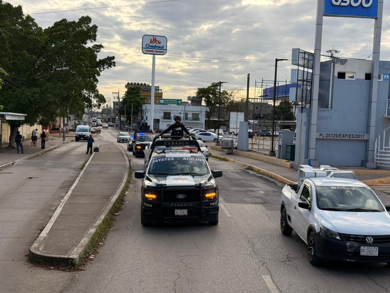 Refuerza SSPC acciones de vigilancia y prevención en colonias del municipio de Centro.