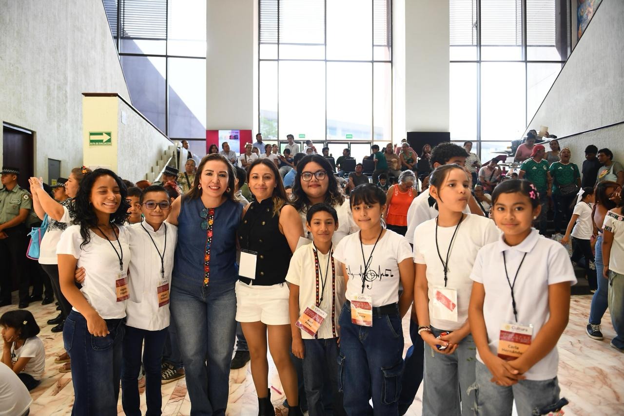 El talento de los Semilleros Creativos Tabasco brilló en la fiesta «Voces por la Paz 2026».