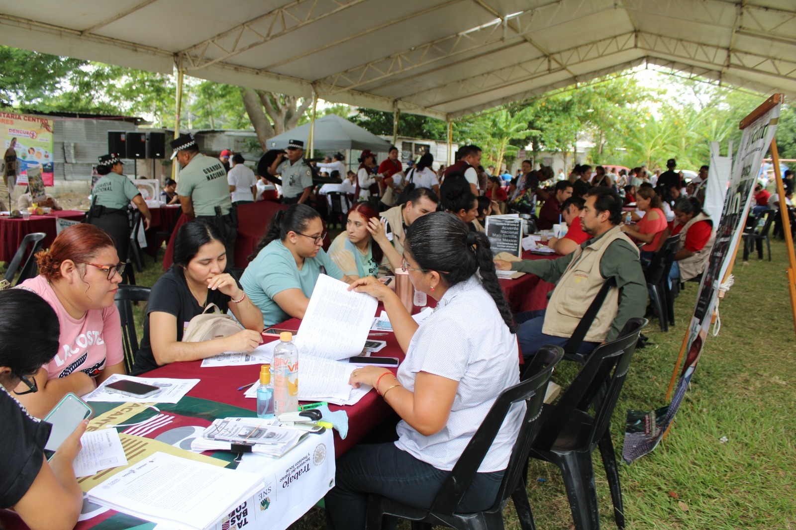 Jornadas de Paz acercan servicios y fortalecen la convivencia en Tierra Colorada.