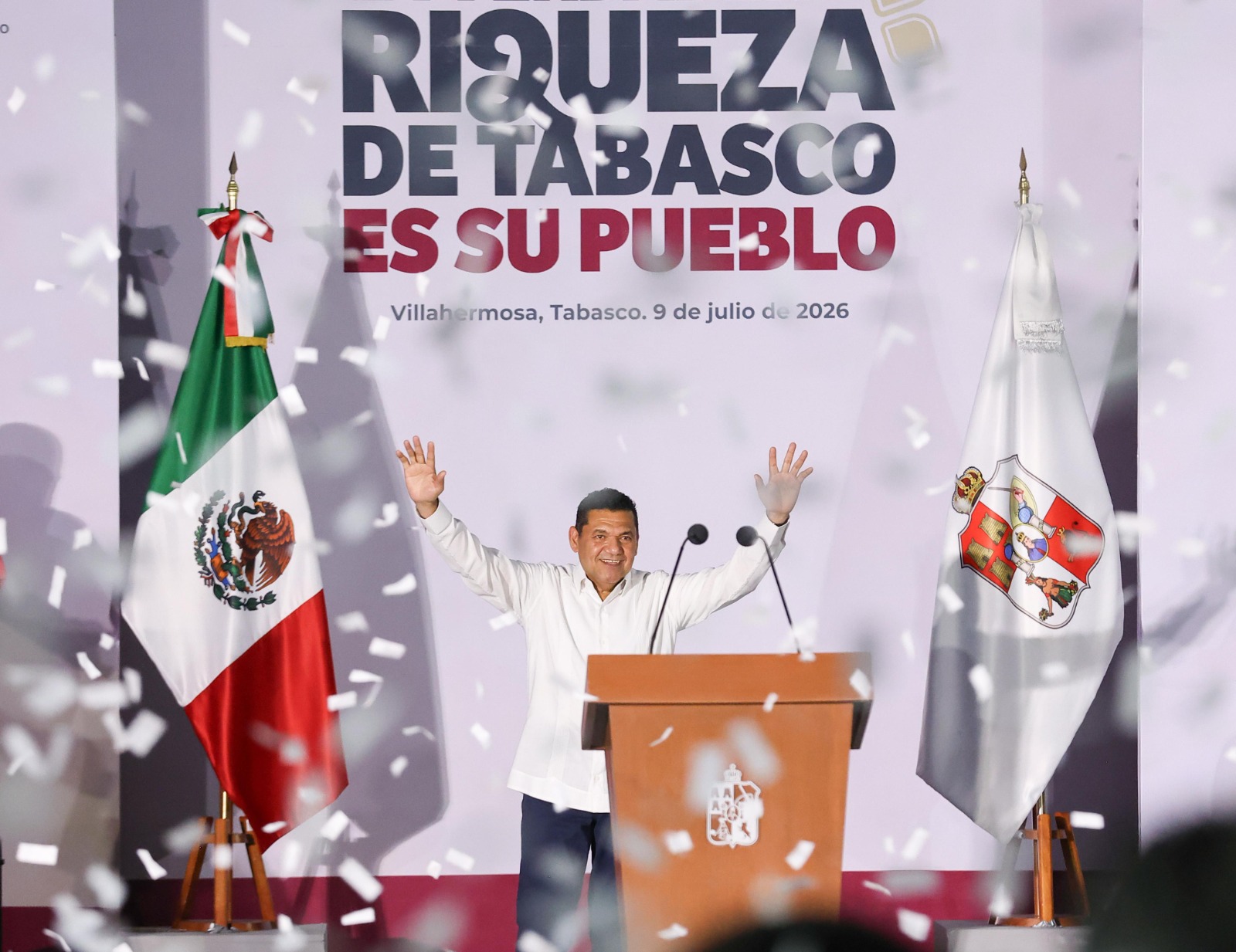 Resultados alcanzados en Tabasco, a casi dos años del Gobierno del Estado, son bases sólidas para consolidar el bienestar de las familias y construir un horizonte de paz y esperanza.