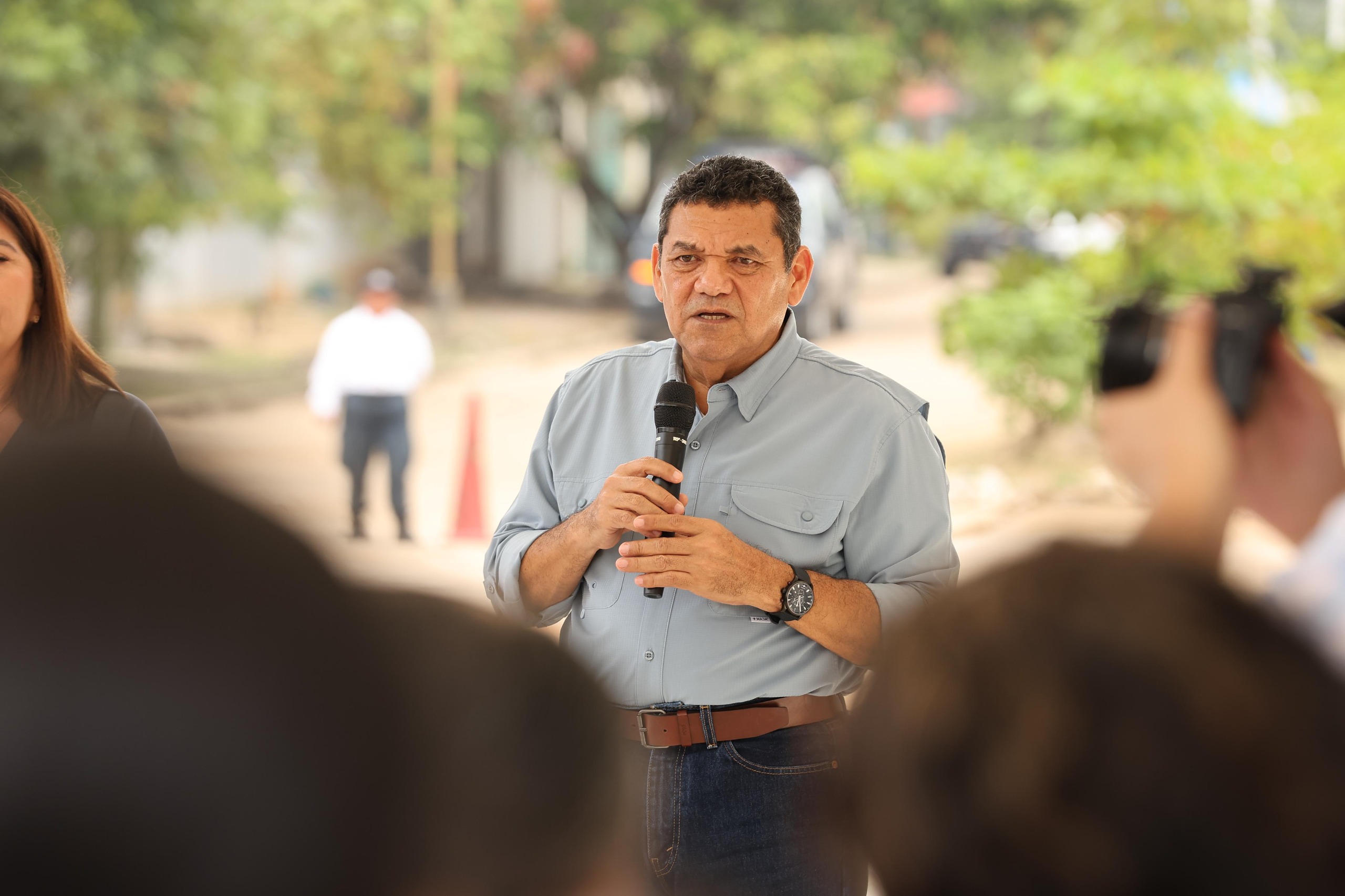 Transformación continúa avanzando y nada la detendrá, afirma Javier May al supervisar obras en Huimanguillo.