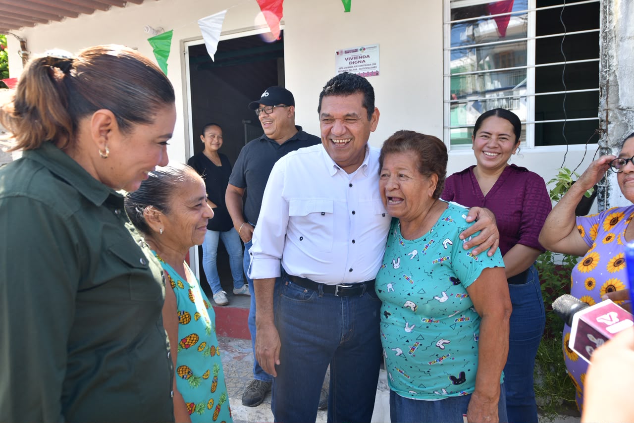 Supervisa Javier May obras de infraestructura caminera en Cunduacán.